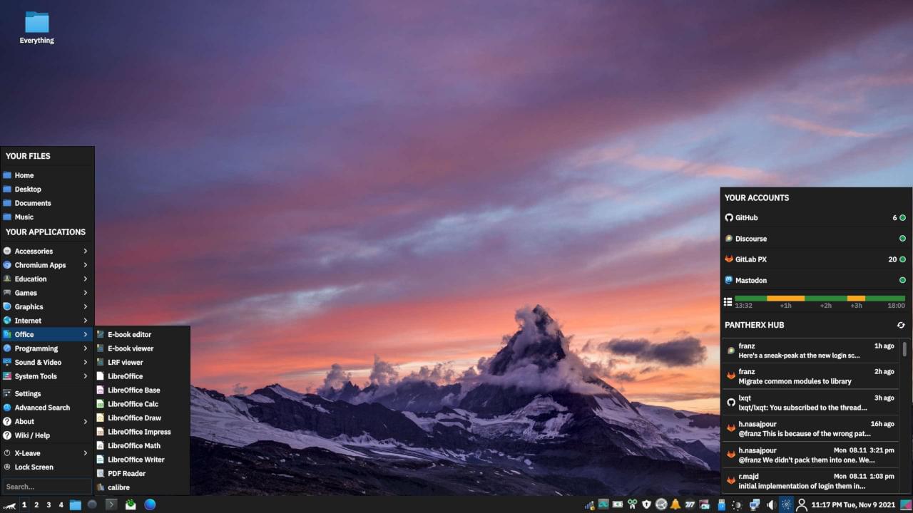 PantherX Desktop